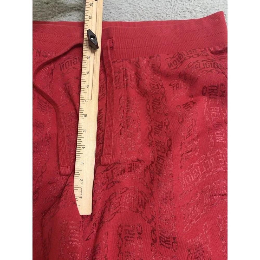 True Religion Fashion Logo Printed Jogger Sweatpants/Pants - 103139 Size Large